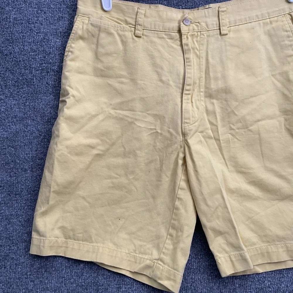 Polo Ralph Lauren Prospect Shorts Men's Sz 35 Classic Casual Chino Cotton Yellow